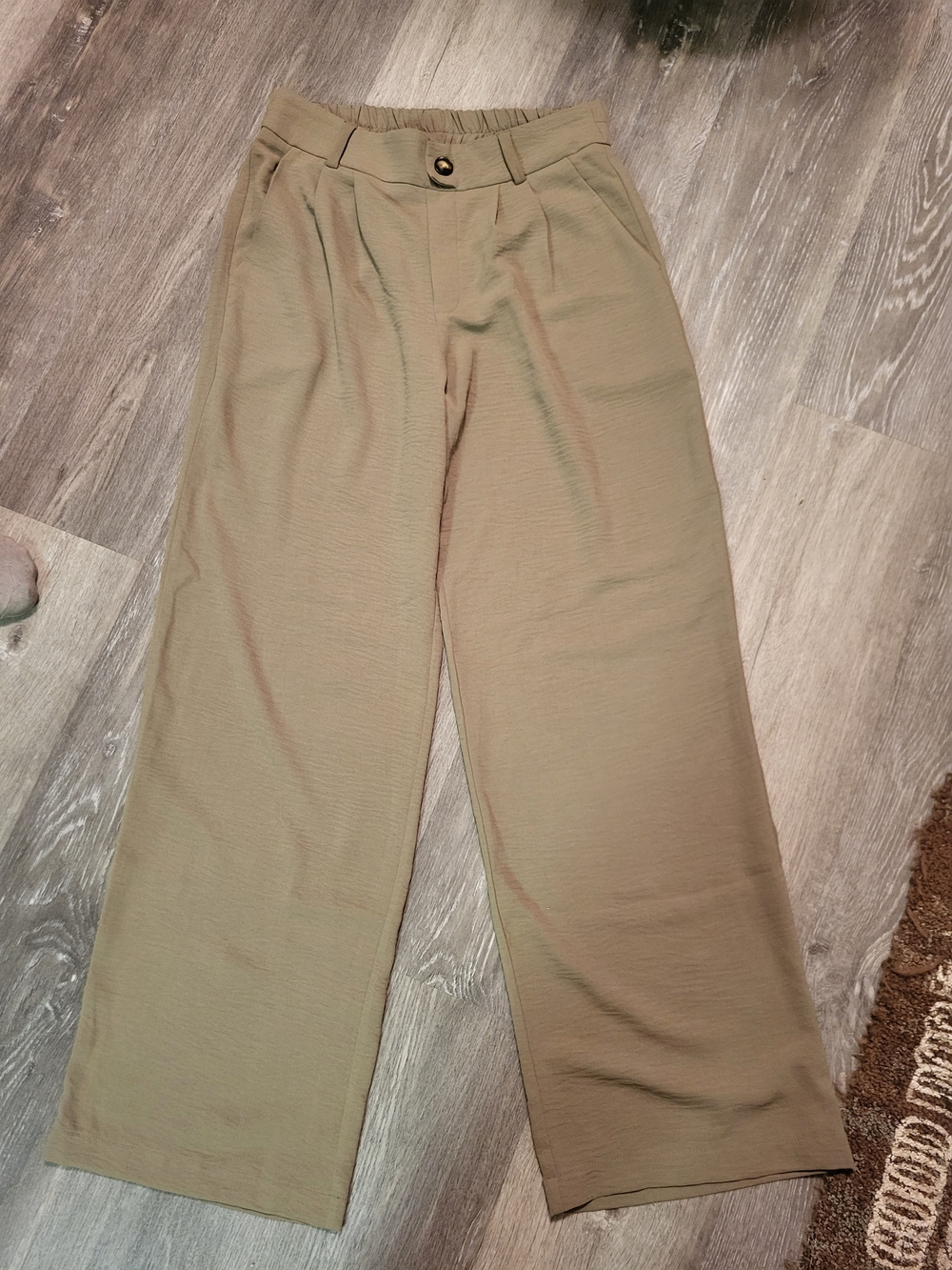 Tuliea Wide Leg Pants Women's Size Large Length 30.5